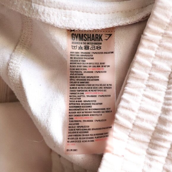 Gymshark Women's Small Blush Pink Lounge Stretch Sweatpant Pocket Joggers - Picture 8 of 8